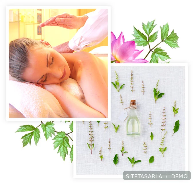 Doğal bakım içerikleri ve huzurlu spa atmosferi
